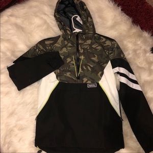 Super dry windbreaker.